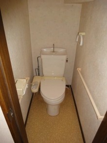 床段差のない入りやすいトイレに床を造作しました 床段差のない入りやすいトイレに床を造作しました